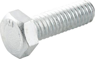 Parafuso sextavado zincado 5/16" x 1", UNC, rosca total