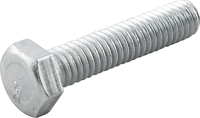 Parafuso sextavado zincado 5/16" x 1.1/2", UNC, rosca total