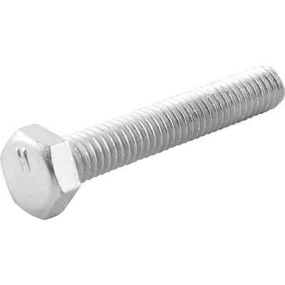 Parafuso sextavado zincado 5/16" x 2", UNC, rosca total