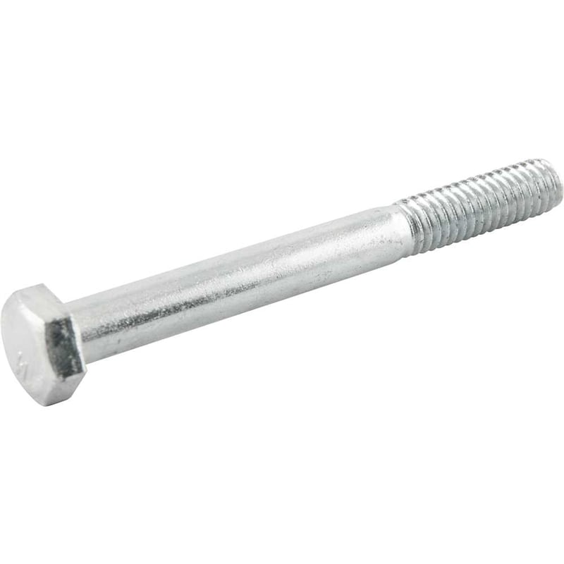 Parafuso sextavado zincado 5/16" x 3", UNC, rosca parcial
