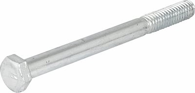 Parafuso sextavado zincado 5/16" x 3.1/2", UNC, rosca parcial