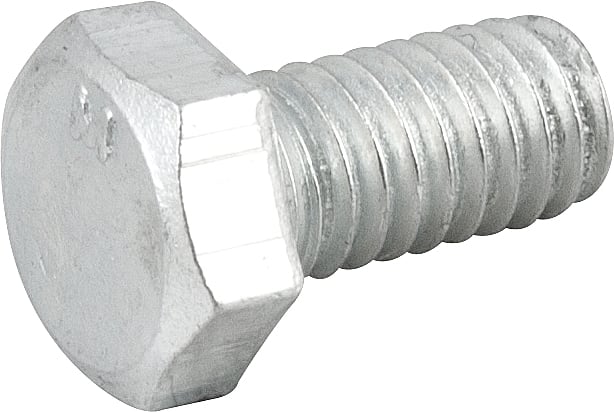 Parafuso sextavado zincado 5/16" x 5/8", UNC, rosca total