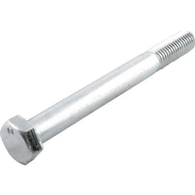 Parafuso sextavado zincado 5/8" x 6", UNC, rosca parcial