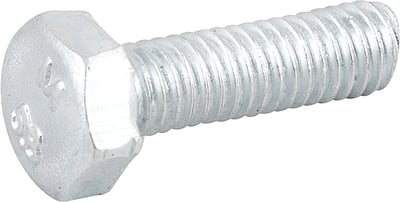 Parafuso sextavado zincado 6 mm x 20 mm, MA, rosca total