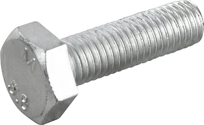Parafuso sextavado zincado 10 mm x 35 mm, MA, rosca total