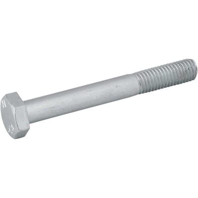 Parafuso sextavado zincado, 10 mm x 80 mm, MA