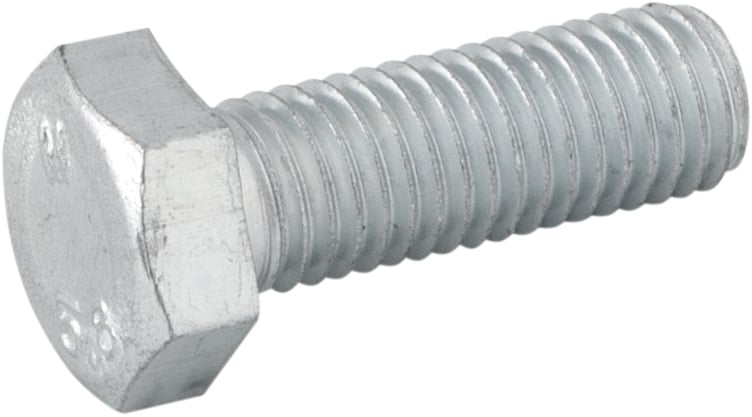 Parafuso sextavado zincado, 12 mm x 35 mm, MA