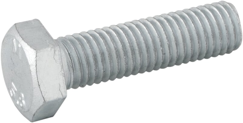 Parafuso sextavado MA, 12 mm x 45 mm, rosca total, zincado
