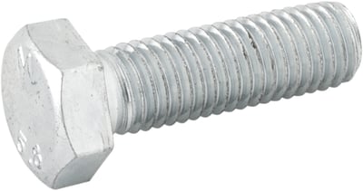 Parafuso sextavado zincado, 14 mm x 50 mm, MA