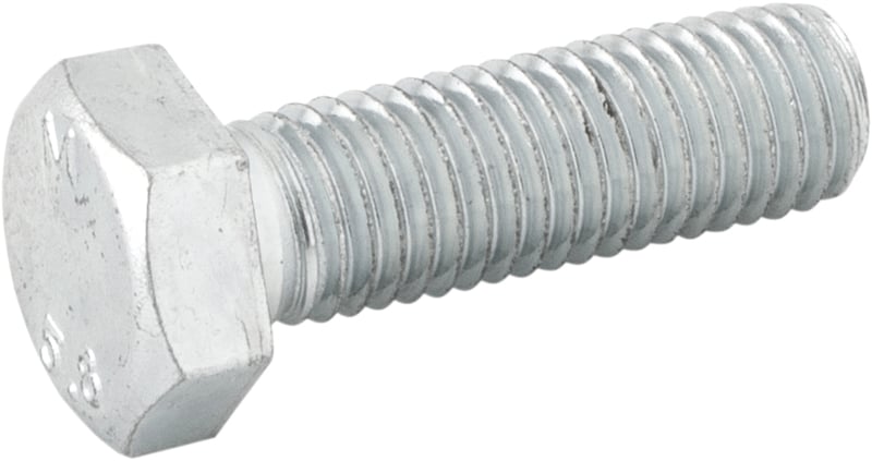 Parafuso sextavado zincado, 14 mm x 50 mm, MA