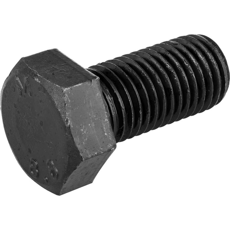 Parafuso sextavado 8.8, 24 mm x 50 mm, MA, rosca total, DIN 933