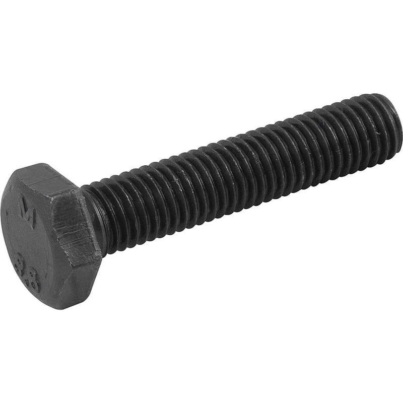 Parafuso sextavado 8.8, 10 mm x 50 mm, MA, rosca total, DIN 933