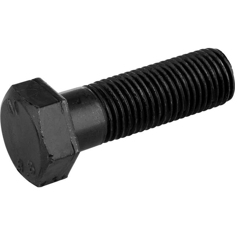 Parafuso sextavado 8.8, 22 mm x 70 mm, MA, rosca parcial, DIN 931