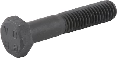 Parafuso sextavado 8.8, 8 mm x 40 mm, MA, rosca parcial, DIN 931