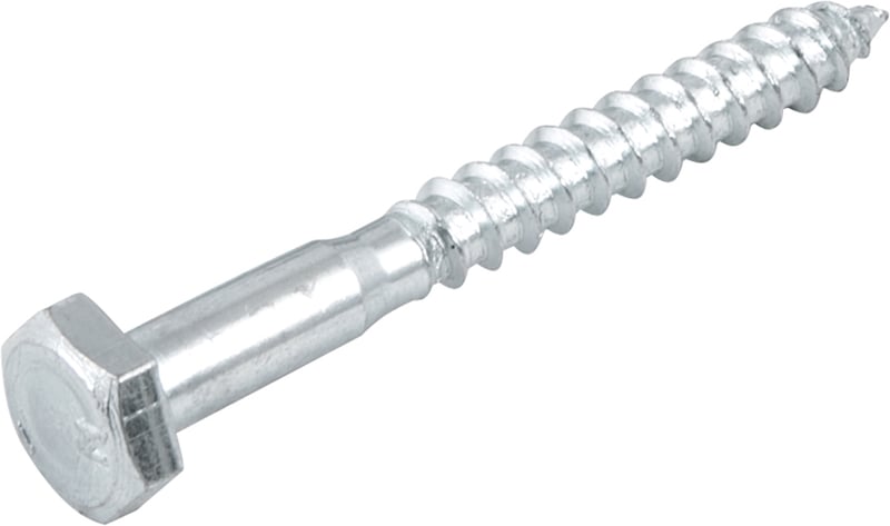 Parafuso sextavado rosca soberba 1/4" x 55 mm, cartela com 4 peças