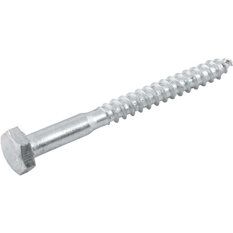 Parafuso sextavado rosca soberba 1/4" x 65 mm, cartela com 4 peças
