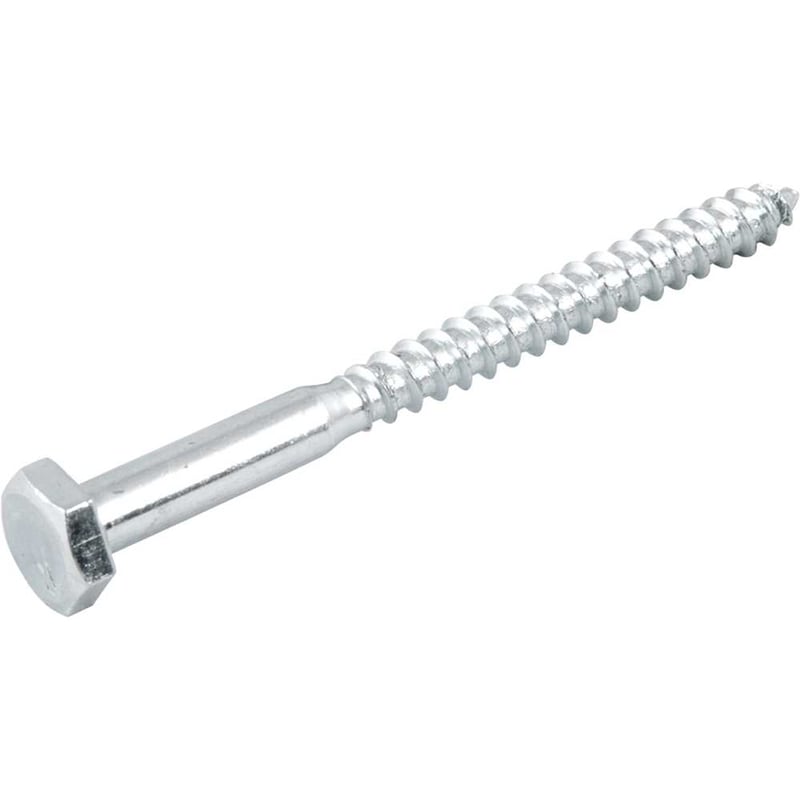 Parafuso sextavado rosca soberba 1/4" x 75 mm, cartela com 4 peças