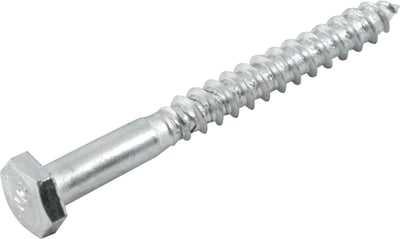 Parafuso sextavado rosca soberba 3/16" x 45 mm, cartela com 5 peças