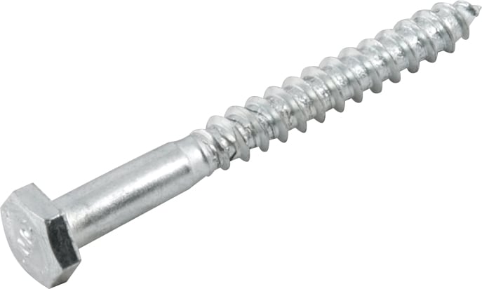 Parafuso sextavado rosca soberba 3/16" x 45 mm, cartela com 5 peças