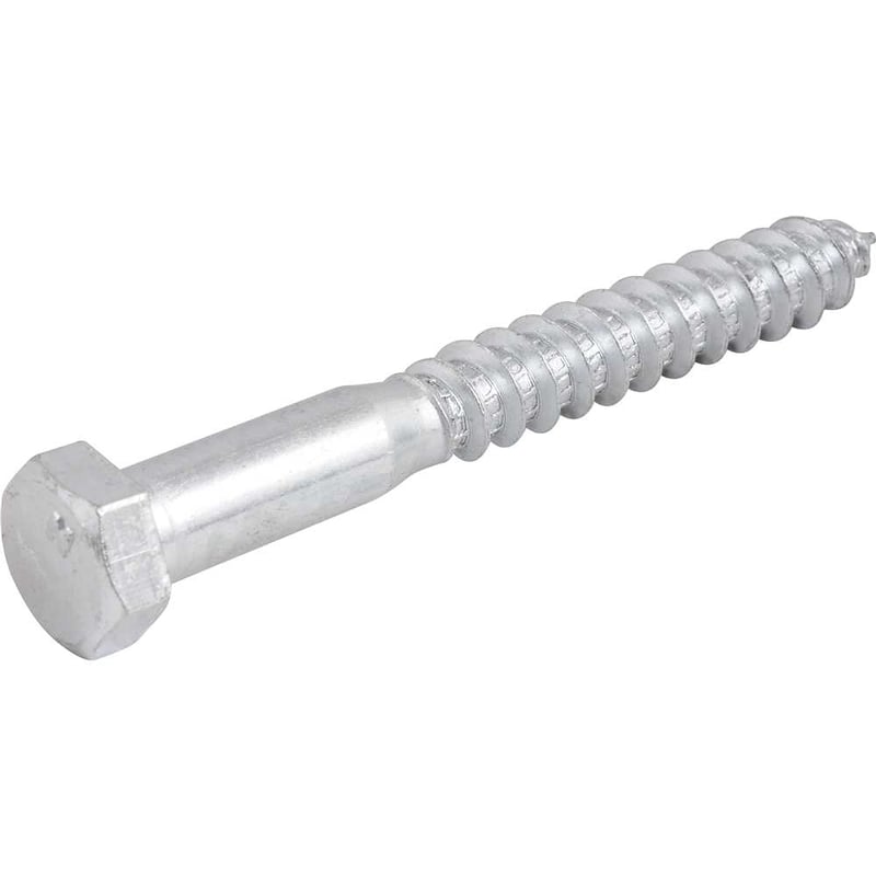 Parafuso sextavado rosca soberba 3/8" x 80 mm, cartela com 2 peças