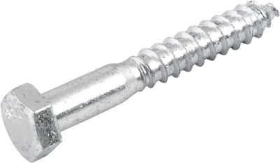 Parafuso sextavado rosca soberba 5/16" x 55 mm, cartela com 2 peças