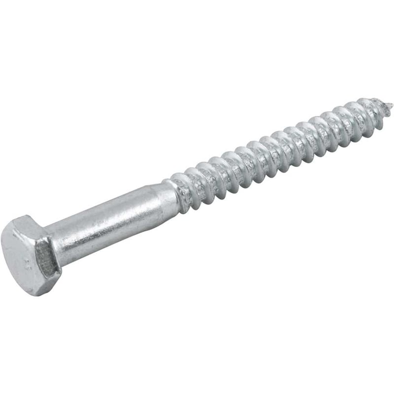 Parafuso sextavado rosca soberba 5/16" x 80 mm, cartela com 2 peças