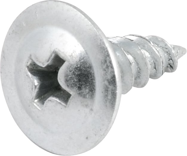 Parafuso para drywall, ponta agulha, cabeça flangeada, 4,2 mm x 13 mm, cartela com 10 peças