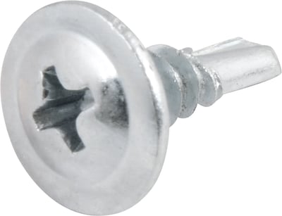 Parafuso autobrocante, cabeça flangeada, 4,2 mm x 13 mm, cartela com 10 peças