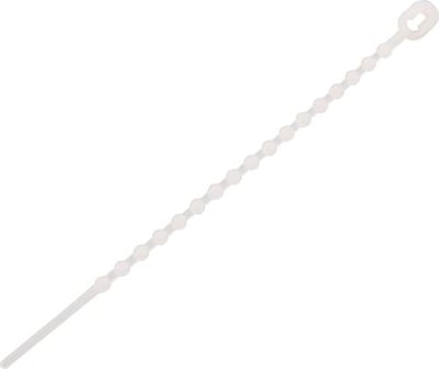 Abraçadeira de nylon tipo bola 100 mm, com 100 peças, VONDER.