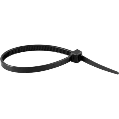 Abraçadeira de nylon, preta, 140 mm x 3,6 mm, com 1.000 peças