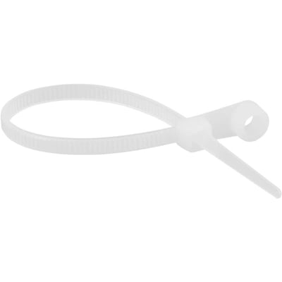 Abraçadeira de nylon para parafusos, branca, 150 mm x 3,6 mm