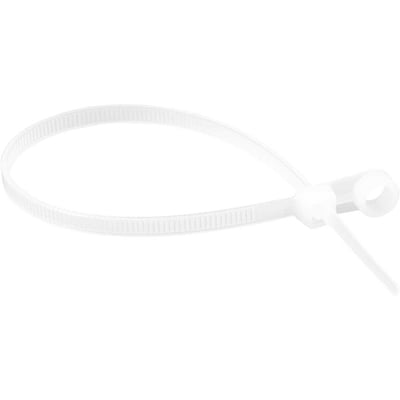 Abraçadeira de nylon para parafusos, branca, 220 mm x 4,3 mm