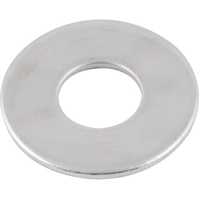 Arruela lisa 1/4", zincada
