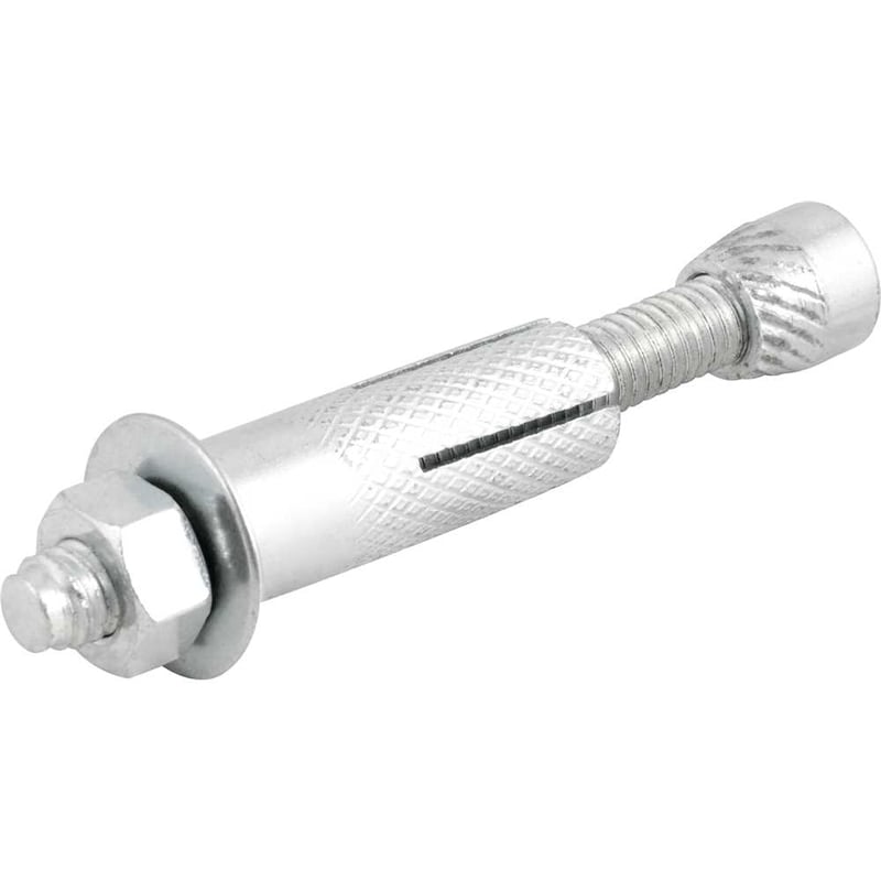 Chumbador CBV com prisioneiro, 5/16" x 75 mm