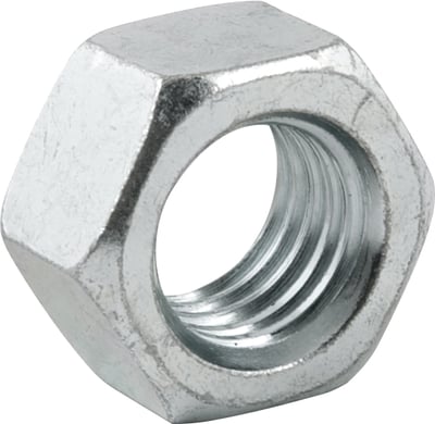 Porca sextavada 3/4" UNC, zincada, cartela com 2 peças