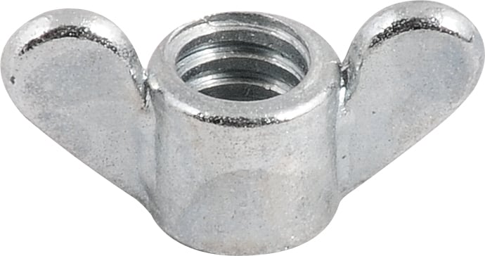 Porca borboleta zincada 3/16"