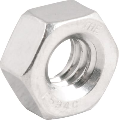 Porca sextavada inox, UNC 1/4"