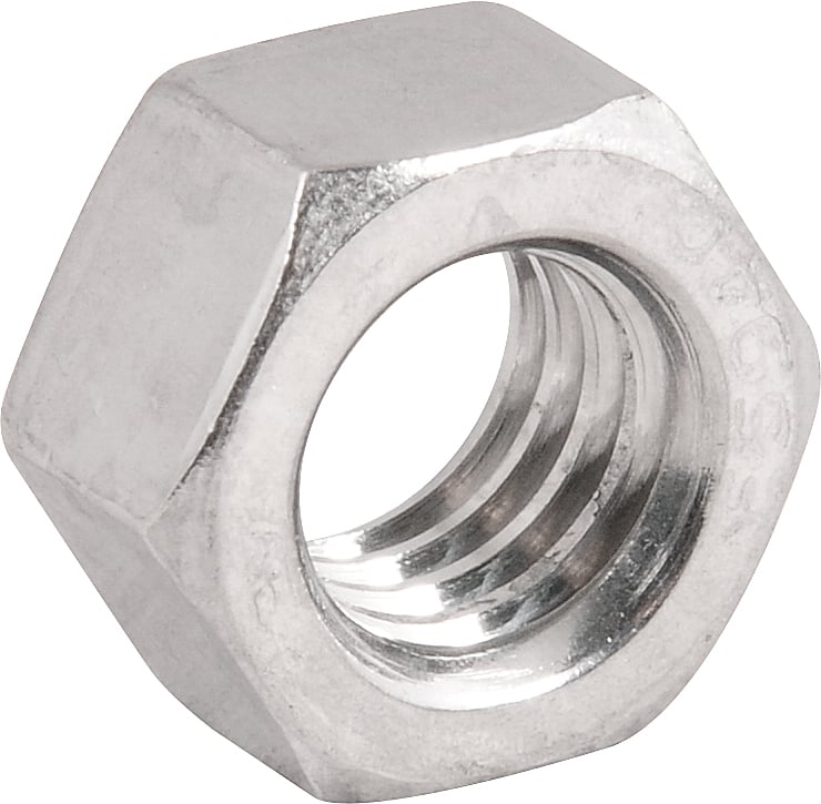 Porca sextavada inox, UNC 3/8"