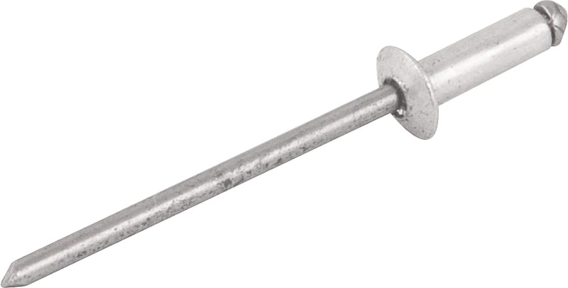 Rebite de repuxo 3,2 mm x 10,0 mm, caixa com 1.000 peças