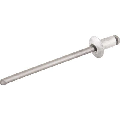 Rebite de repuxo 3,2 mm x 8,0 mm, pacote com 100 peças
