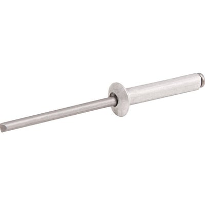 Rebite de repuxo 4,8 mm x 25,0 mm, pacote com 100 peças