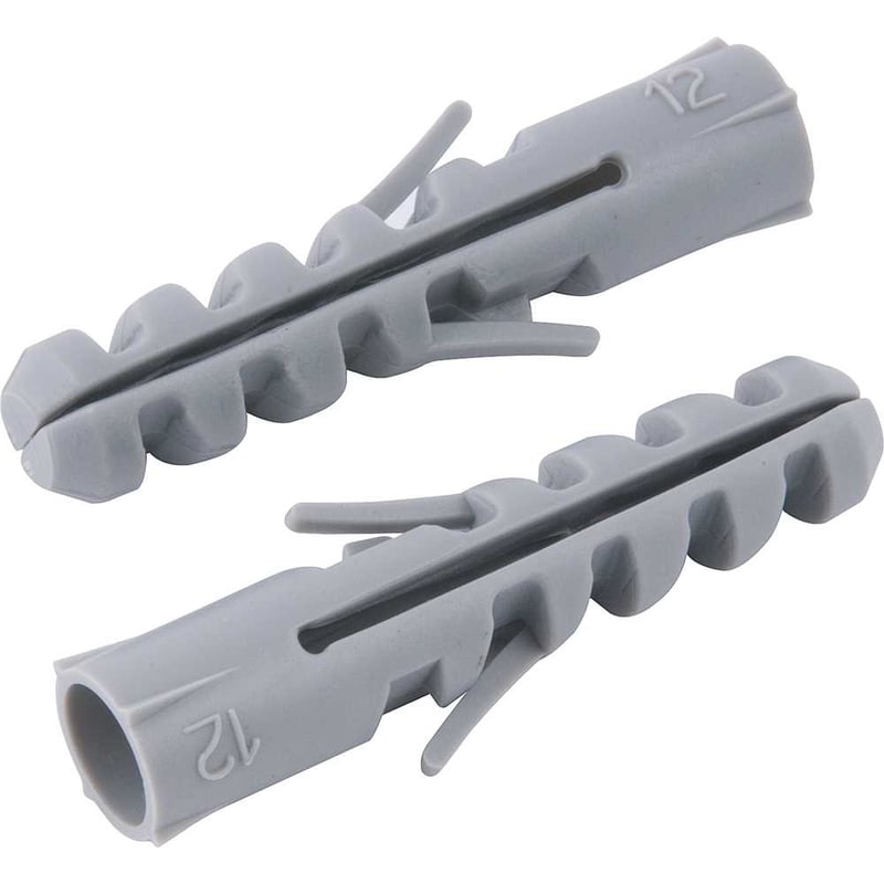 Bucha de plástico para fixação 10 mm, cartela com 5 peças