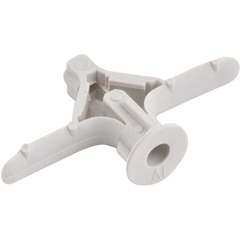 Bucha de plástico para fixação de drywall de 4,0 mm a 16,0 mm, com 50 peças