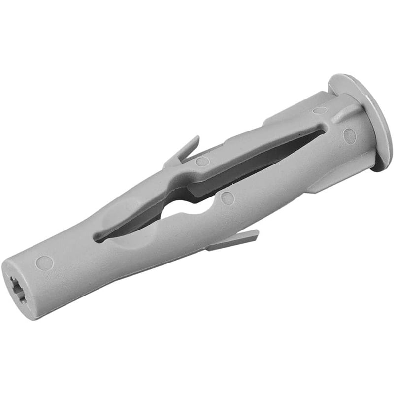 Bucha de nylon para tijolo vazado, 10 mm, BTV 10, com 100 peças
