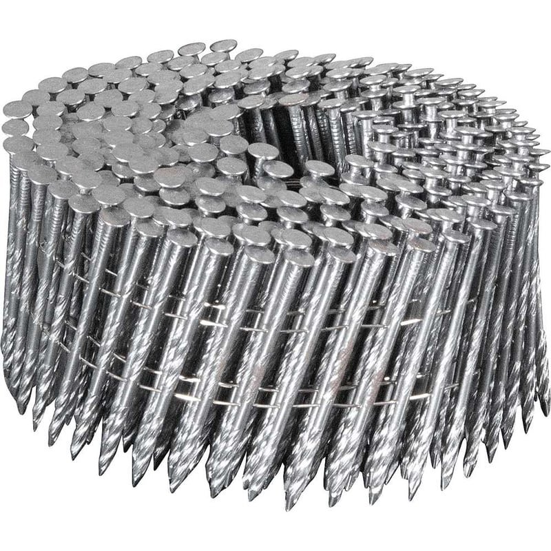 Prego coil ardox, 2,5 mm x 62 mm, polido, carretel com 300 unidades, caixa com 7.200 unidades, para o pregador PP 700
