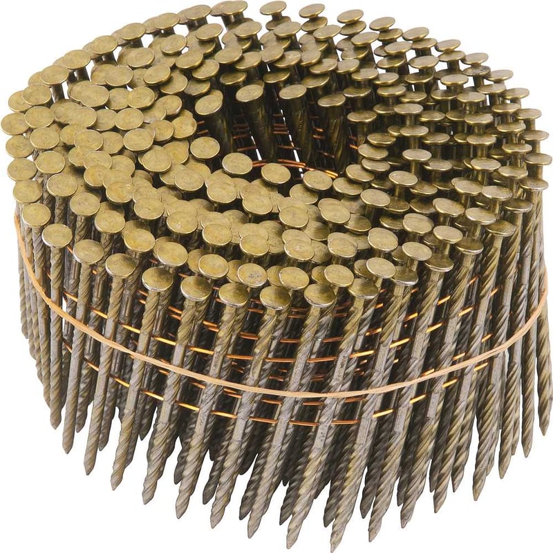 Prego coil ardox, 2,5 mm x 70 mm, zincado, carretel com 300 unidades, para o pregador PP 700