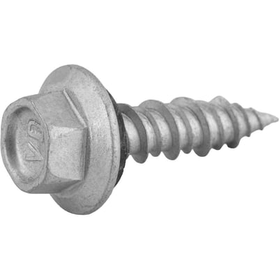 Parafuso autobrocante sextavado, ponta agulha, 6,3 mm x 1"