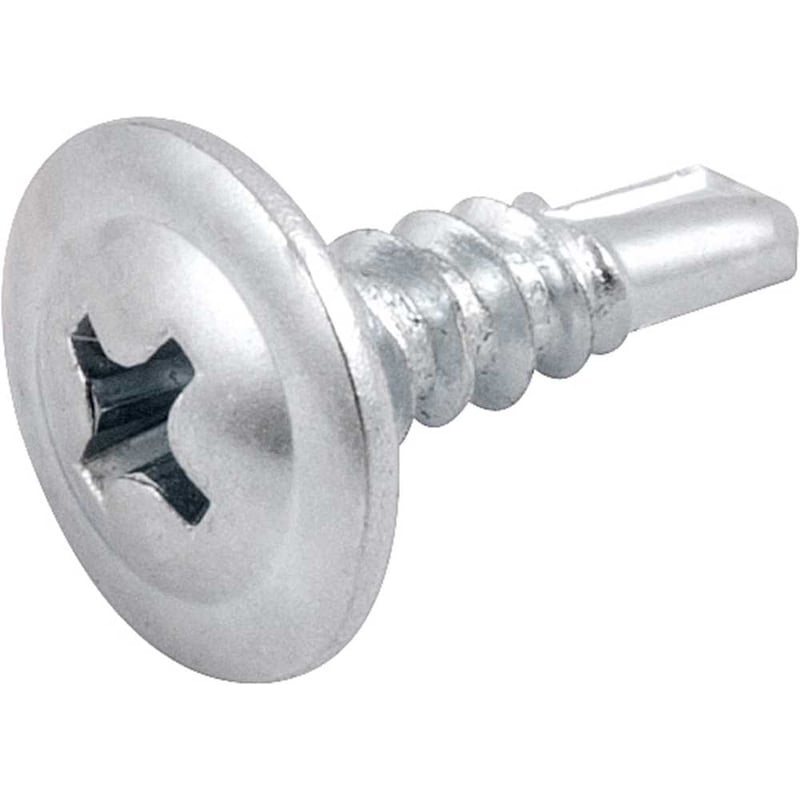 Parafuso autobrocante, cabeça flangeada, 4,2 mm x 13 mm, embalagem fechada