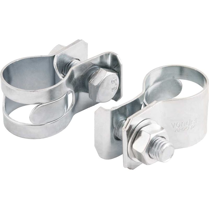 Abraçadeira para mangote, aço carbono, largura 32 mm, AM 29 mm - 32 mm