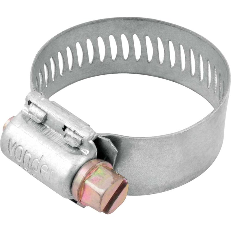 Abraçadeira rosca sem fim, 25 mm a 38 mm, com 50 peças, AL 2538